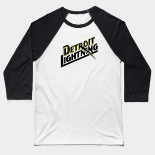 DEFUNCT - Detroit Lightning Hockey Baseball T-Shirt